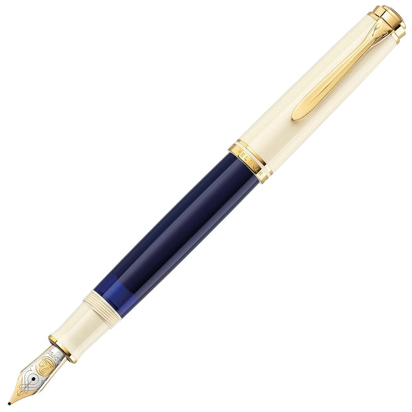 Pelikan, Füller, Souverän M800, 18Kt, Cream Blue