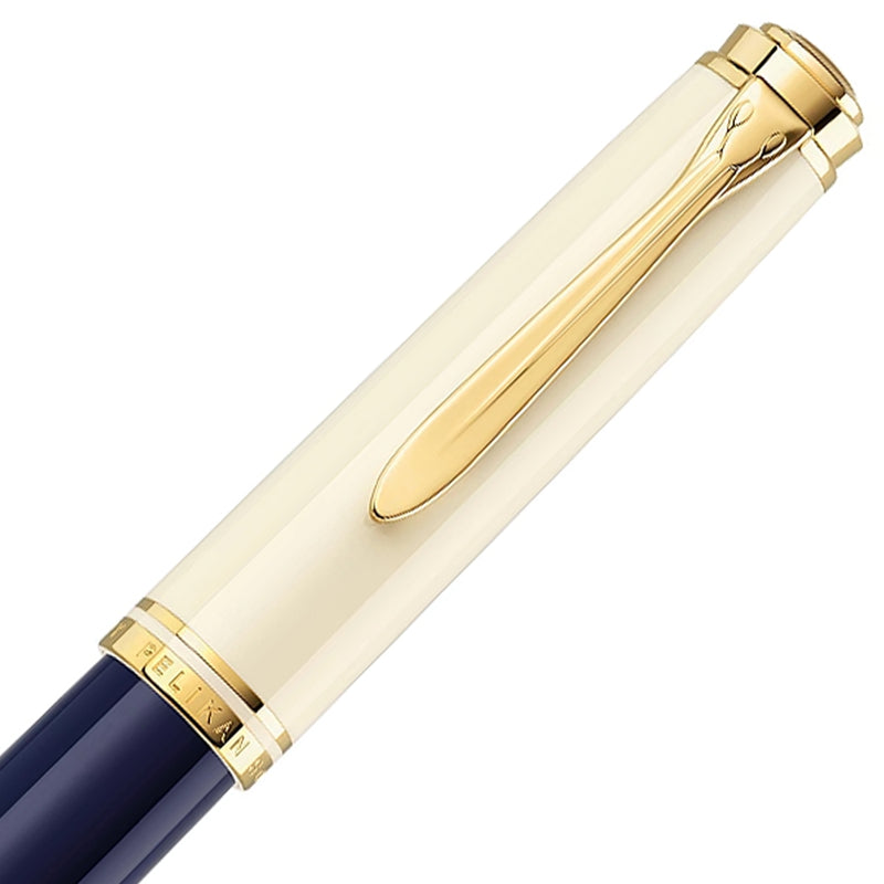 Pelikan, Füller, Souverän M800, 18Kt, Cream Blue