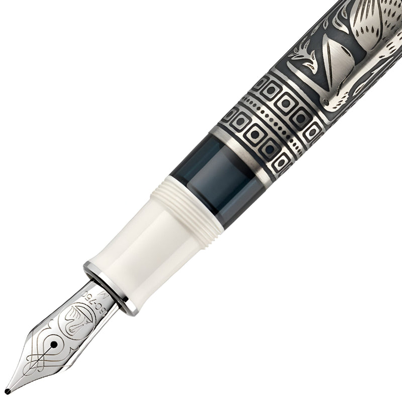 Pelikan Füller Toledo M910, 18KT Feder Special Edition in weiss