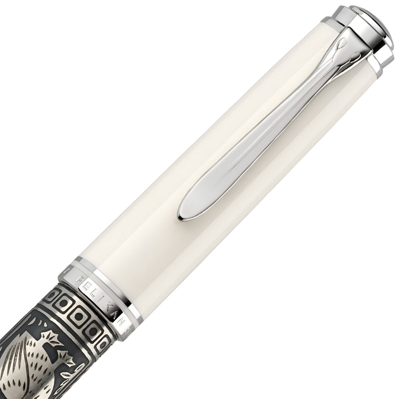 Pelikan Füller Toledo M910, 18KT Feder Special Edition in weiss