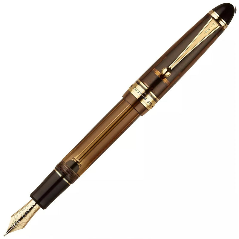 Pilot Füller Custom 823, 14Kt, braun