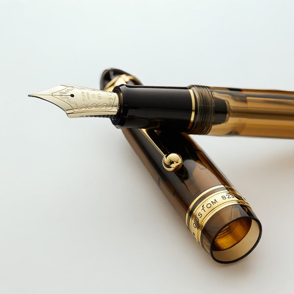 Pilot Füller Custom 823, 14Kt, braun