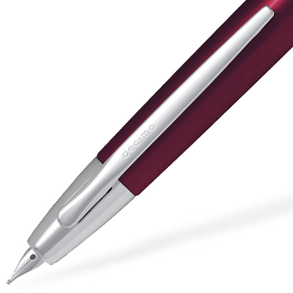 Pilot Füller Capless Decimo, 18Kt, rot