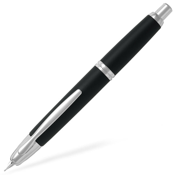 Pilot Füller Capless Rhodium, 18Kt, Mattschwarz