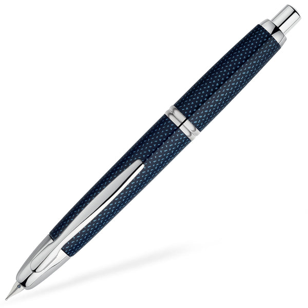 Pilot Füller Capless Rhodium, Graphite, 18Kt, blau