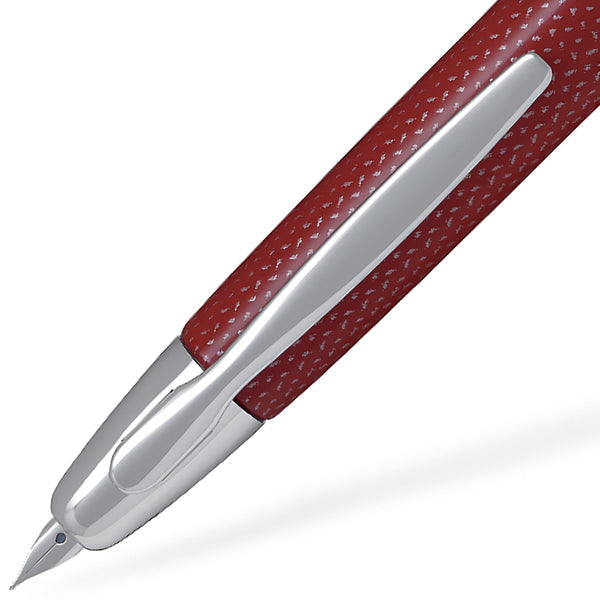 Pilot Füller Capless Rhodium, Graphite, 18Kt, rot