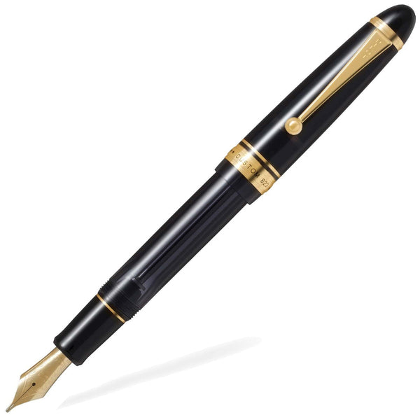 Pilot Füller Custom 823, 14Kt, schwarz