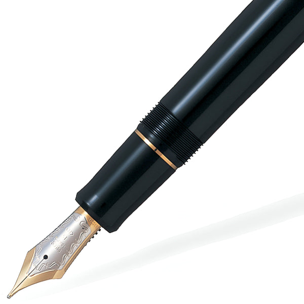 Pilot Füller Custom 845, 18Kt, schwarz