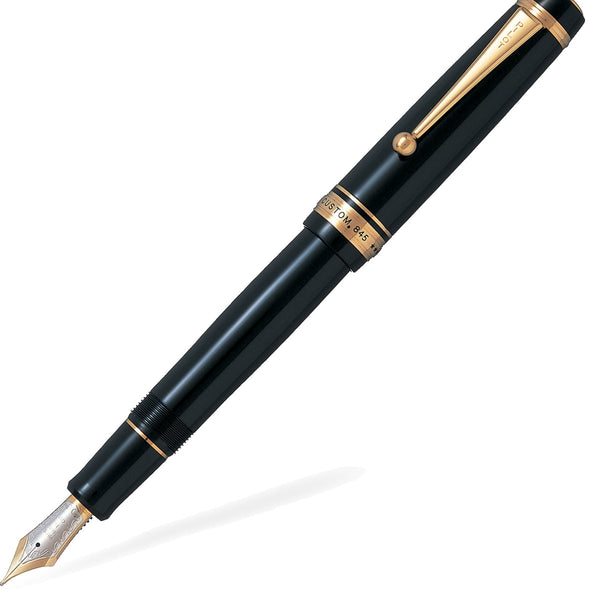 Pilot Füller Custom 845, 18Kt, schwarz