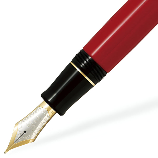 Pilot Füller Custom Urushi, 18Kt, rot