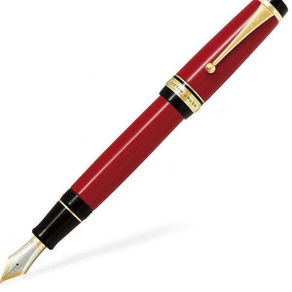 Pilot Füller Custom Urushi, 18Kt, rot