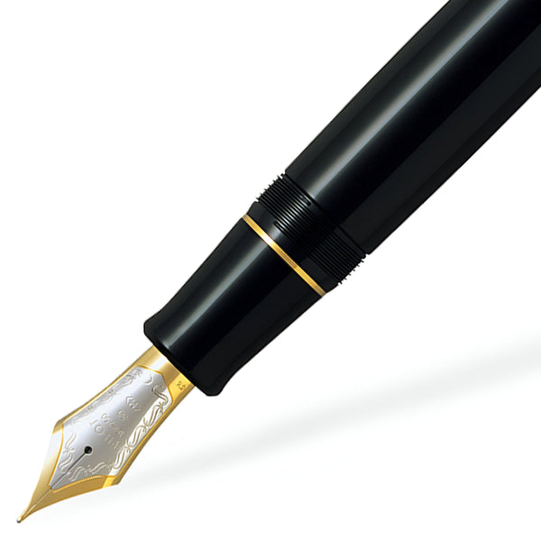 Pilot Füller Custom Urushi, 18Kt, schwarz