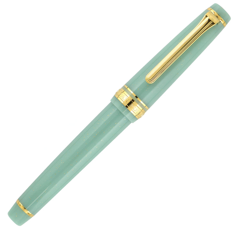 Sailor, Füller Pro Gear Slim, gold Special Ed. 14K Feder, Dragon Palace Green Lamé