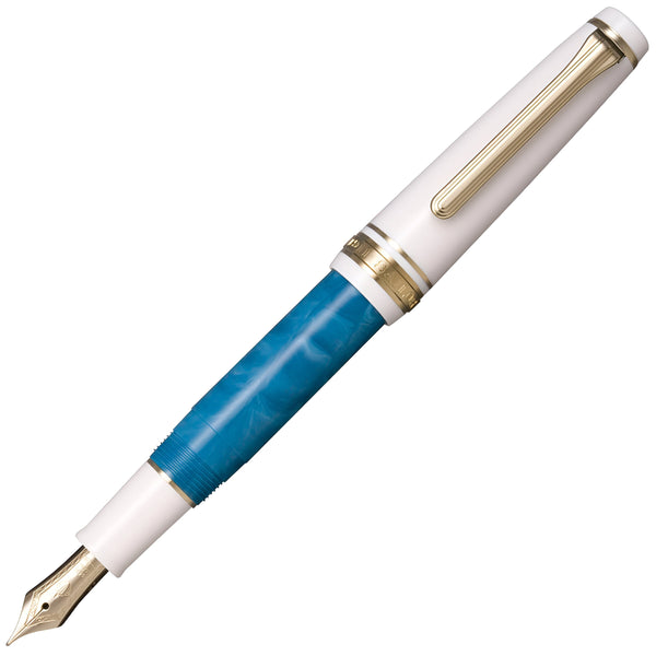 Sailor Füller Progear Slim Rencontre, 14Kt, Bleu Ciel