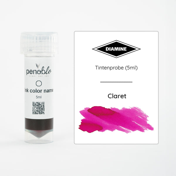 Diamine, Tintenprobe, Regular, Claret, 5ml