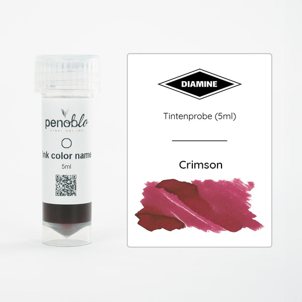 Diamine, Tintenprobe, Regular, Crimson, 5ml