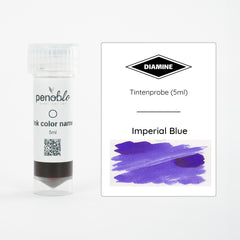 Diamine, Tintenprobe, Regular, Imperial Blue, 5ml