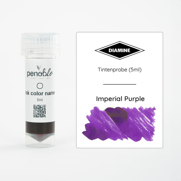 Penoblo Tintenprobe, Diamine Regular, Imperial Purple