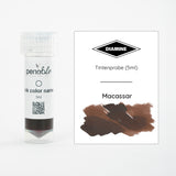 Penoblo Tintenprobe, Diamine Regular, Macassar