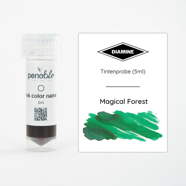 Diamine, Tintenprobe, Shimmering, Magical Forest, 5ml