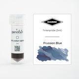 Penoblo Tintenprobe, Diamine Regular, Prussian Blue