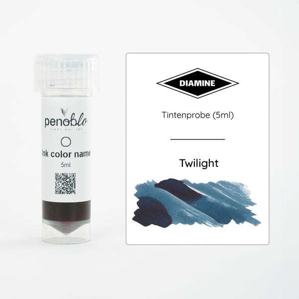 Penoblo Tintenprobe, Diamine Regular, Twilight