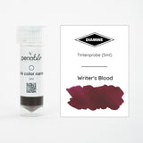 Diamine, Tintenprobe, Regular, 80ml, Writer's Blood, 5ml