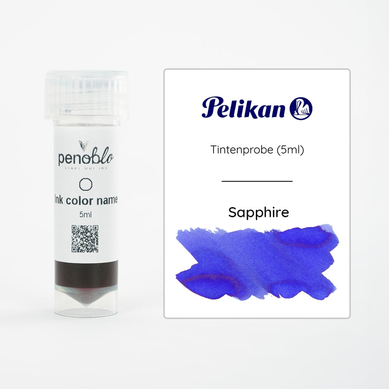 Pelikan, Tintenprobe, Edelstein, Sapphire, 5ml