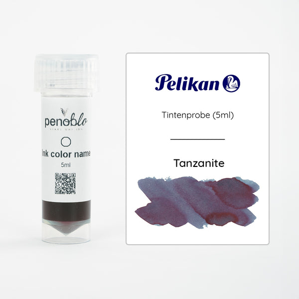 Pelikan, Tintenprobe, Edelstein, Tanzanite, 5ml