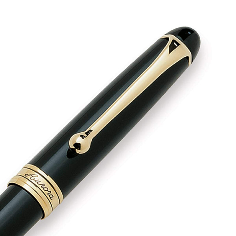 Aurora, Bleistift, Black Resin, Schwarz, Gold plattiert-3