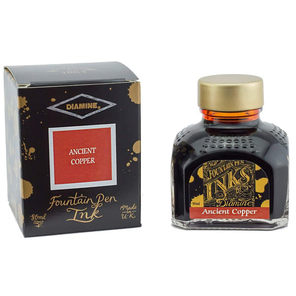 Diamine, Tintenglas, 80 ml, Ancient Copper-1