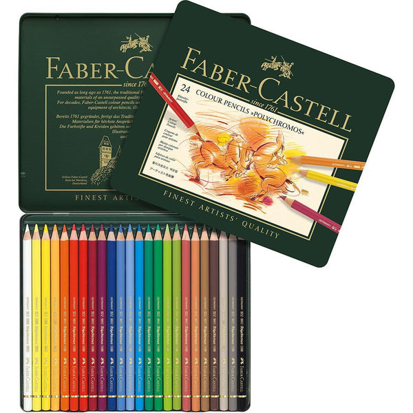 Faber-Castell, Buntstifte, Polychromos 24er Metalletui-1