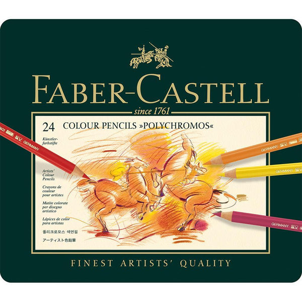 Faber-Castell, Buntstifte, Polychromos 24er Metalletui-2