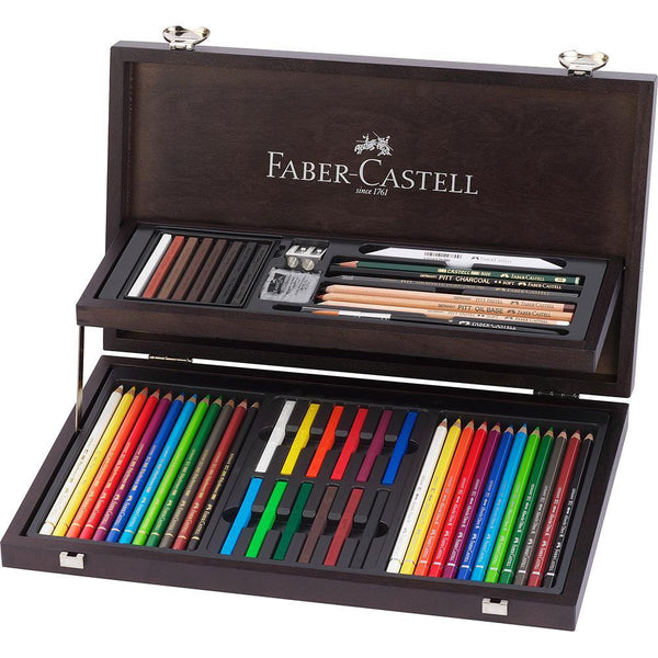 Faber-Castell, Buntstifte, Art & Graphic, COMPENDIUM Holzkoffer-1