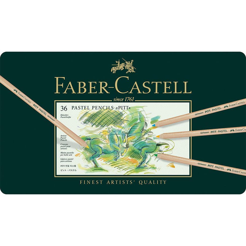 Faber-Castell, Buntstifte, Pitt Pastel 36er Metalletui-2