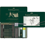 Faber-Castell, Stifte, Set, Pitt Graphite groß Metalletui-1