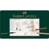 Faber-Castell, Stifte, Set, Pitt Monochrome groß Metalletui-2