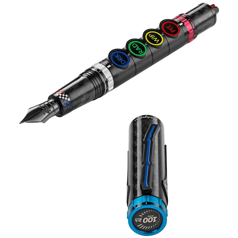 Montegrappa Füller 24 Heures du Mans 2023 18K Feder schwarz-5