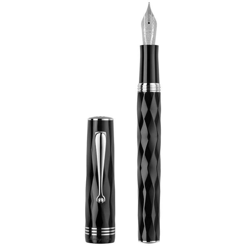 Montegrappa Füller Brenta 14K Feder schwarz-4