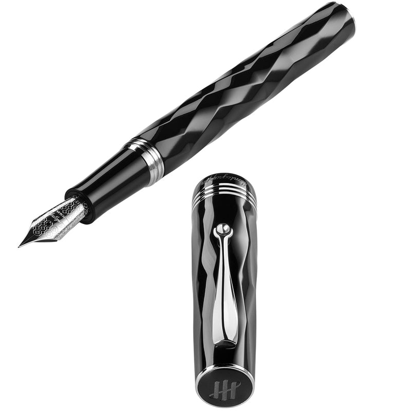 Montegrappa Füller Brenta 14K Feder schwarz-6