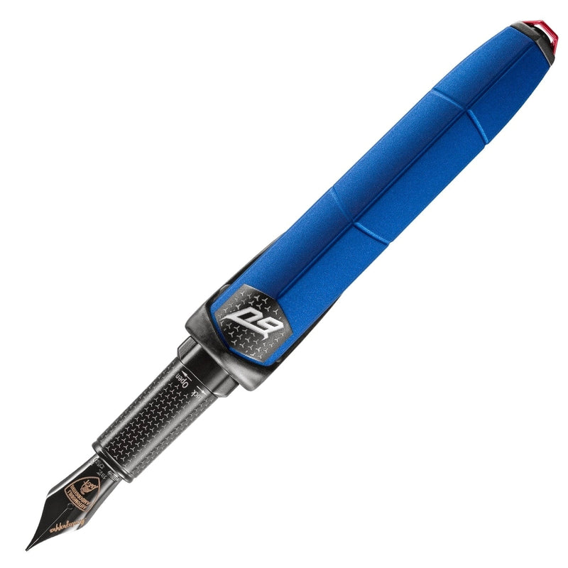 Montegrappa Füller Lamborghini 60 Limited Edt. Blue Aegeus-1