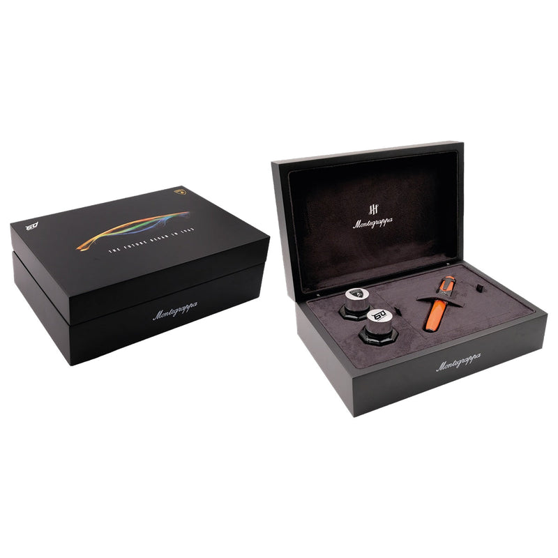 Montegrappa Füller Lamborghini 60 Limited Edt. Bianco Siderale-11