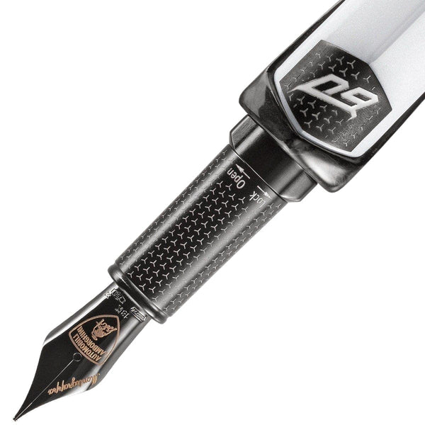 Montegrappa Füller Lamborghini 60 Limited Edt. Bianco Siderale-2