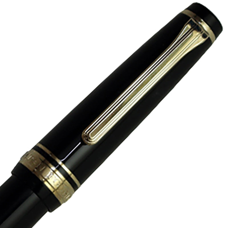 Sailor Füller Pro Gear Slim Mini gold 14K Feder schwarz-3