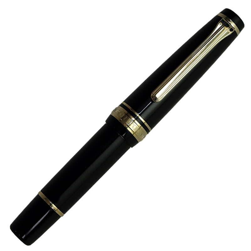 Sailor Füller Pro Gear Slim Mini gold 14K Feder schwarz-4