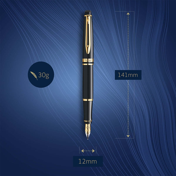 Waterman Füller Expert gold schwarz-8